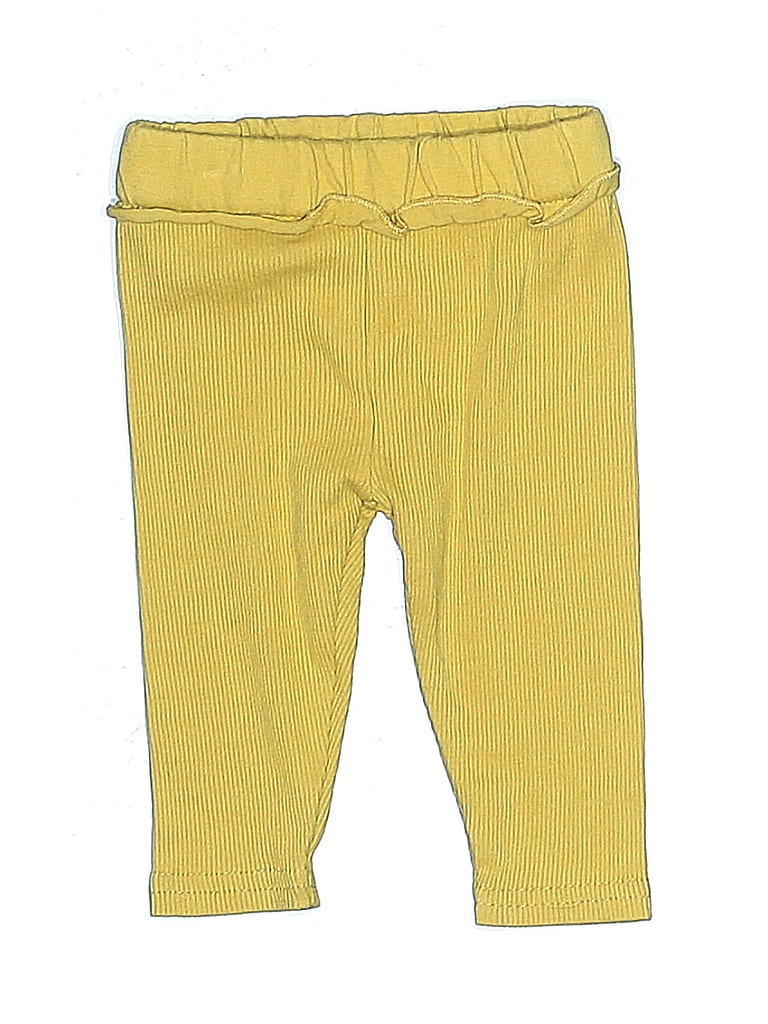 Attitude Yellow Casual Pants Size 0-3 mo - photo 1