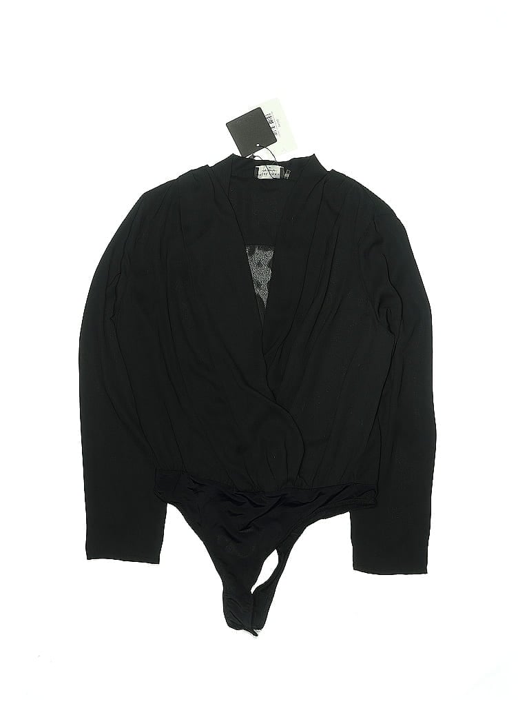 Click to view more detailed imagery on our partner's website Pre-owned Dress Forum Bodysuit In Black