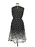 DressBarn 100% Polyester Polka Dots Black Cocktail Dress Size 16 - photo 2