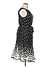 DressBarn 100% Polyester Polka Dots Black Cocktail Dress Size 16 - photo 4