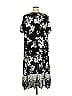 Woman Within 100% Rayon Black Casual Dress Size 30 - photo 2