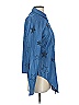 A.Z.I Jeans Stars Blue Long Sleeve Button-Down Shirt Size S - photo 4