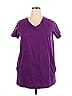 Roaman's Purple Active T-Shirt Size 18 - photo 1