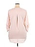 Chaus 100% Polyester Pink 3/4 Sleeve Blouse Size 2X - photo 2
