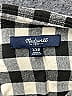 Madewell Checkered-gingham Black Short Sleeve Button-Down Shirt Size XXS - photo 6