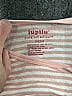 Lupilu 100% Cotton Stripes Ivory Long Sleeve Onesie Size 6-12 mo - photo 3