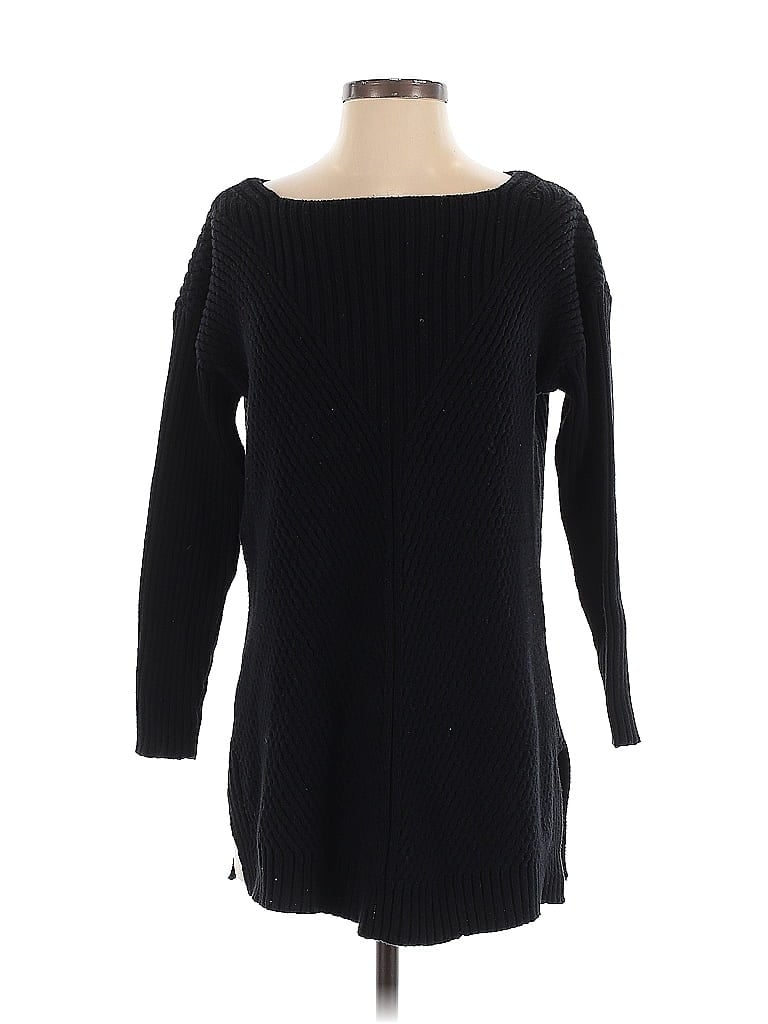 Pre-owned Vince Camuto Pullover Sweater In Black