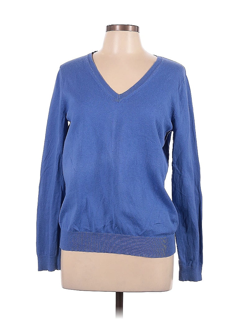 Uniqlo Blue Long Sleeve Top Size L - photo 1