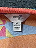 Terra & Sky 100% Viscose Tropical Orange Cocktail Dress Size 2X - photo 6