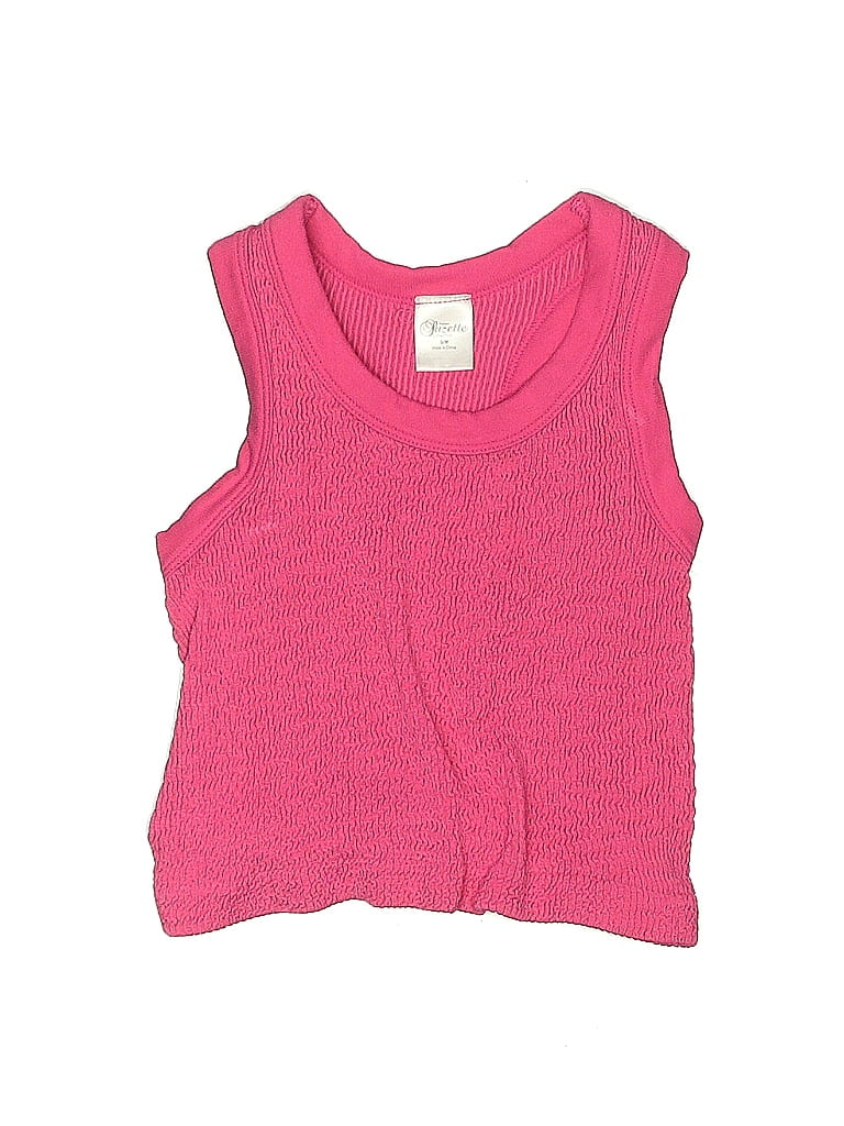 Suzette Pink Sleeveless T-Shirt Size S (big kids) - photo 1