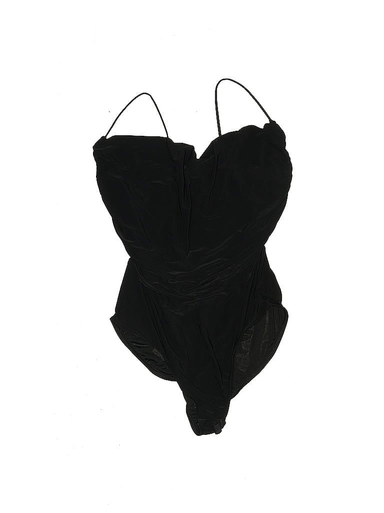 NASTY GAL INC. Pre-owned Bodysuit In Black