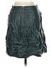 Zara Basic Green Faux Leather Skirt Size S - photo 2