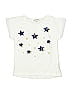 3Pommes Stars Ivory Short Sleeve Top Size 5 (big kids) - photo 1