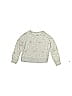 Carter's 100% Cotton Floral Silver Sweatshirt Size 4T - photo 1