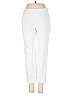 Piazza Sempione Solid White Casual Pants Size EU (IT) 42 / US 6 - photo 1