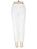 Piazza Sempione Solid White Casual Pants Size EU (IT) 42 / US 6 - photo 2