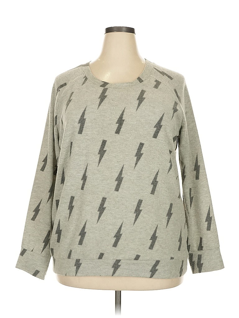 Nine Britton Gray Pullover Sweater Size XXL - photo 1