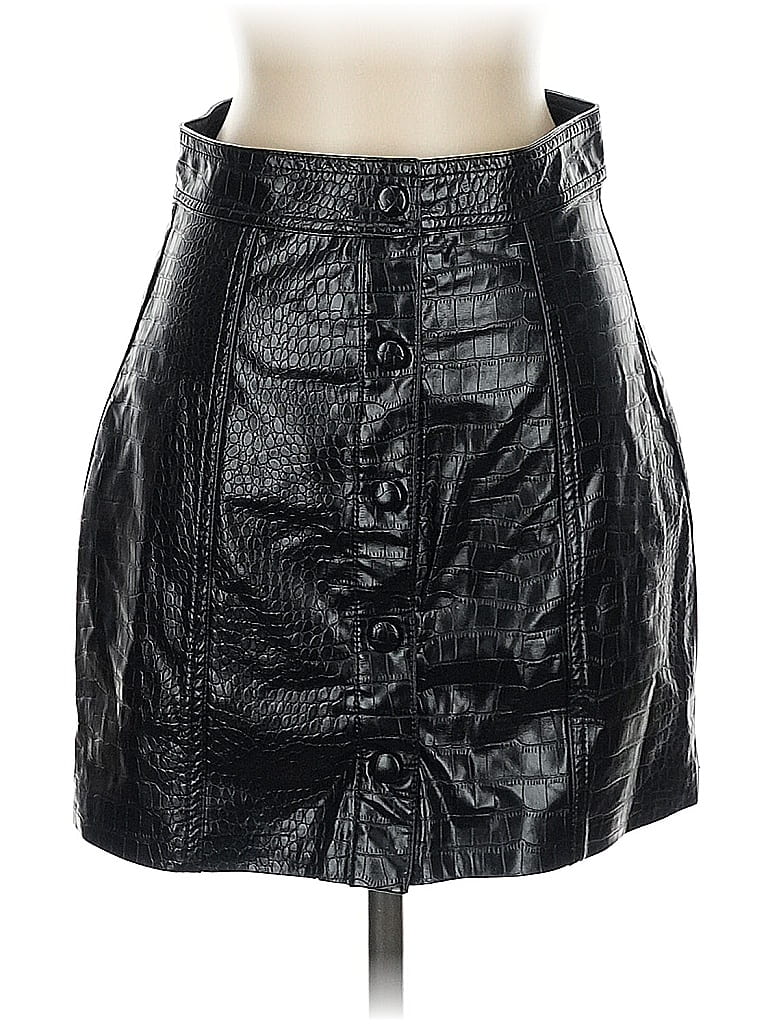 BLANKNYC Pre-owned Blank Nyc Faux Leather Skirt