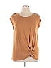 Ann Taylor Factory Brown Sleeveless T-Shirt Size XL - photo 1