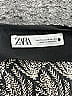 Zara Chevron-herringbone Gray Cocktail Dress Size XS - photo 6