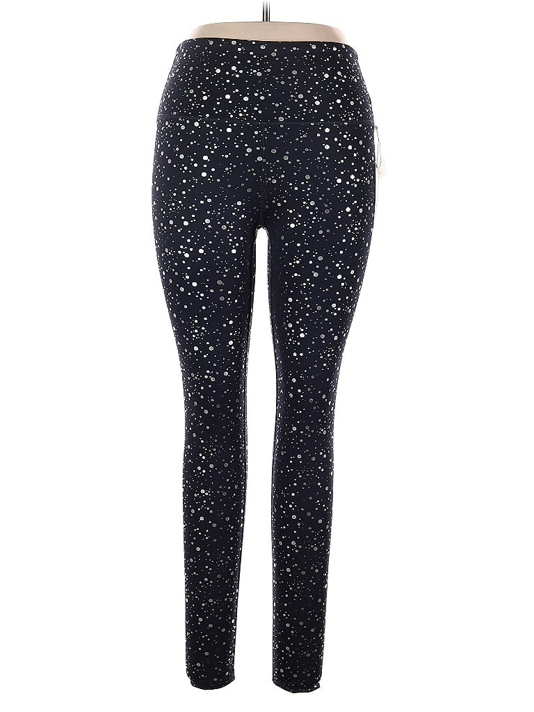 Balance Collection Stars Black Active Pants Size L - photo 1