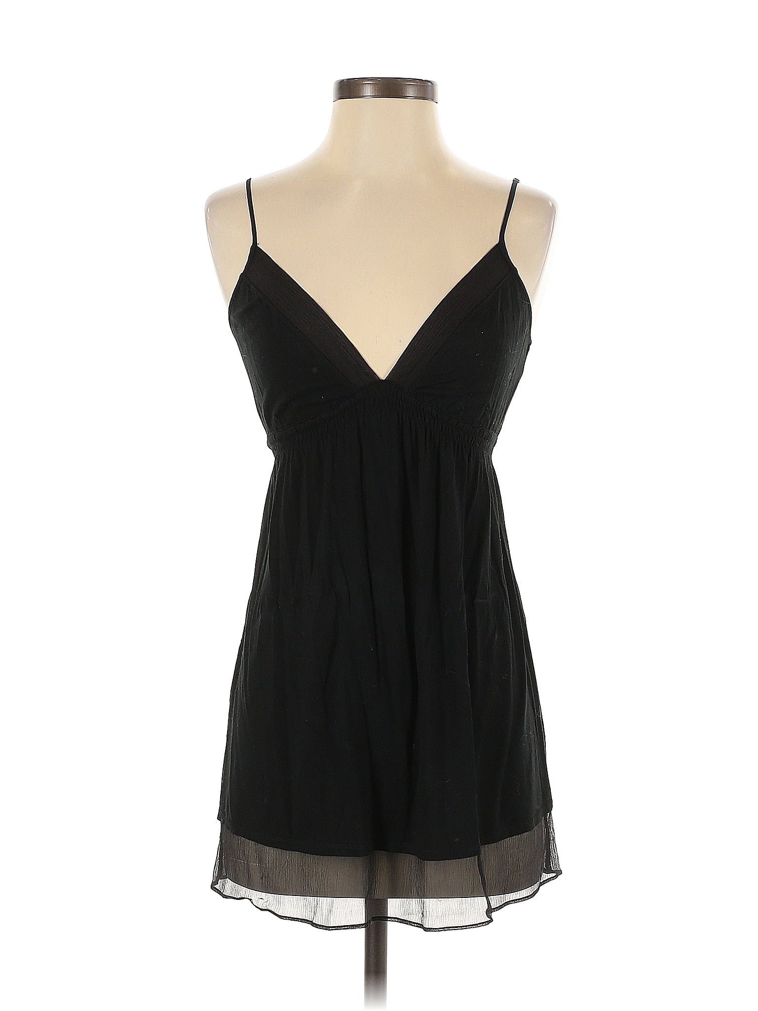 Twelfth Street by Cynthia Vincent Black Sleeveless Blouse Size P (petite)