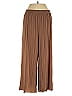 OAK + FORT 100% Polyester Brown Casual Pants Size S - photo 1