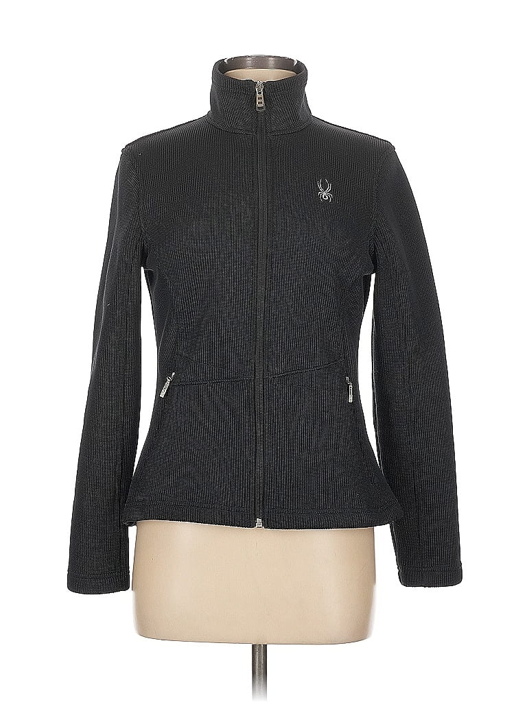 Spyder 100% Polyester Black Jacket Size M - photo 1