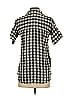 Madewell Checkered-gingham Black Short Sleeve Button-Down Shirt Size XXS - photo 2