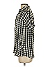 Madewell Checkered-gingham Black Short Sleeve Button-Down Shirt Size XXS - photo 5