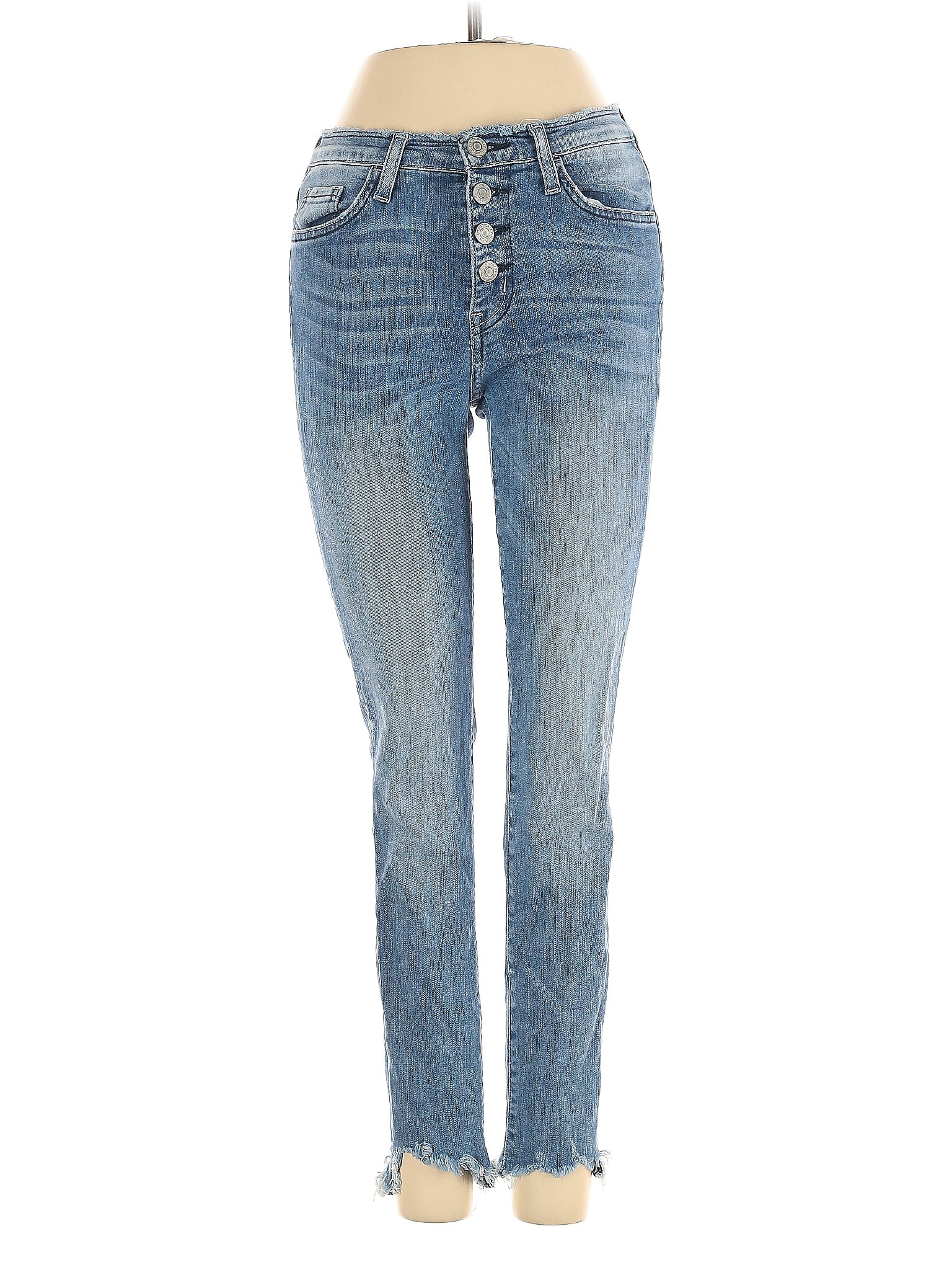 Flying Monkey Solid Blue Jeans Size 24 waist