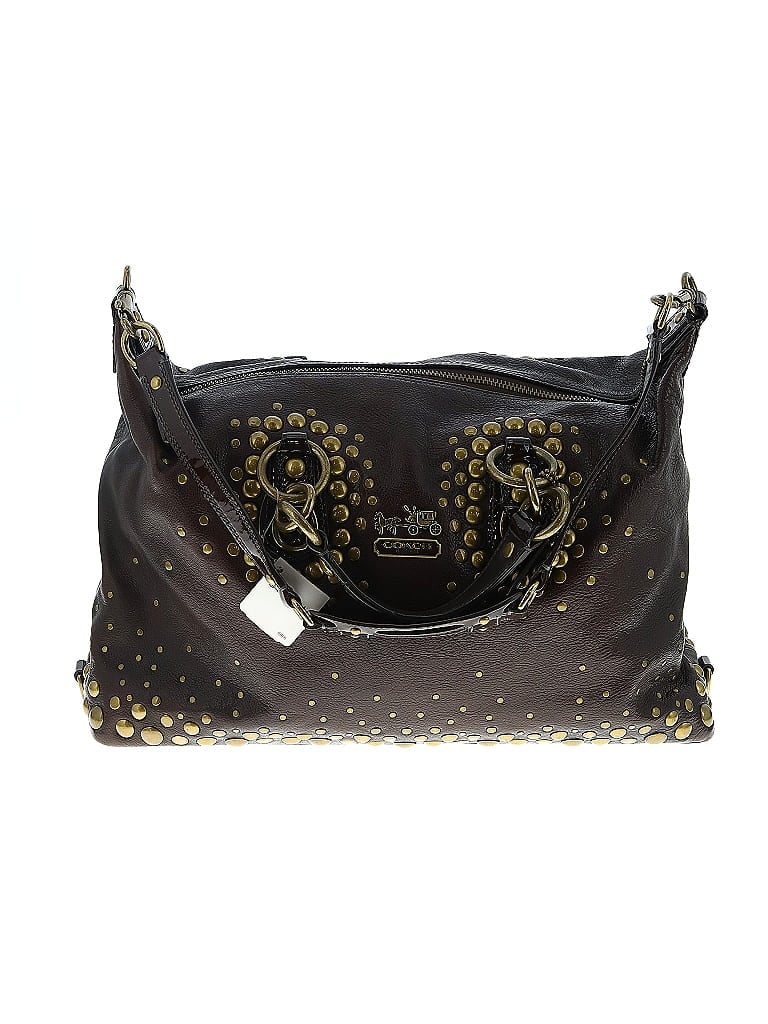 Coach Factory 100% Leather Stars Brown Leather Satchel One size - photo 1