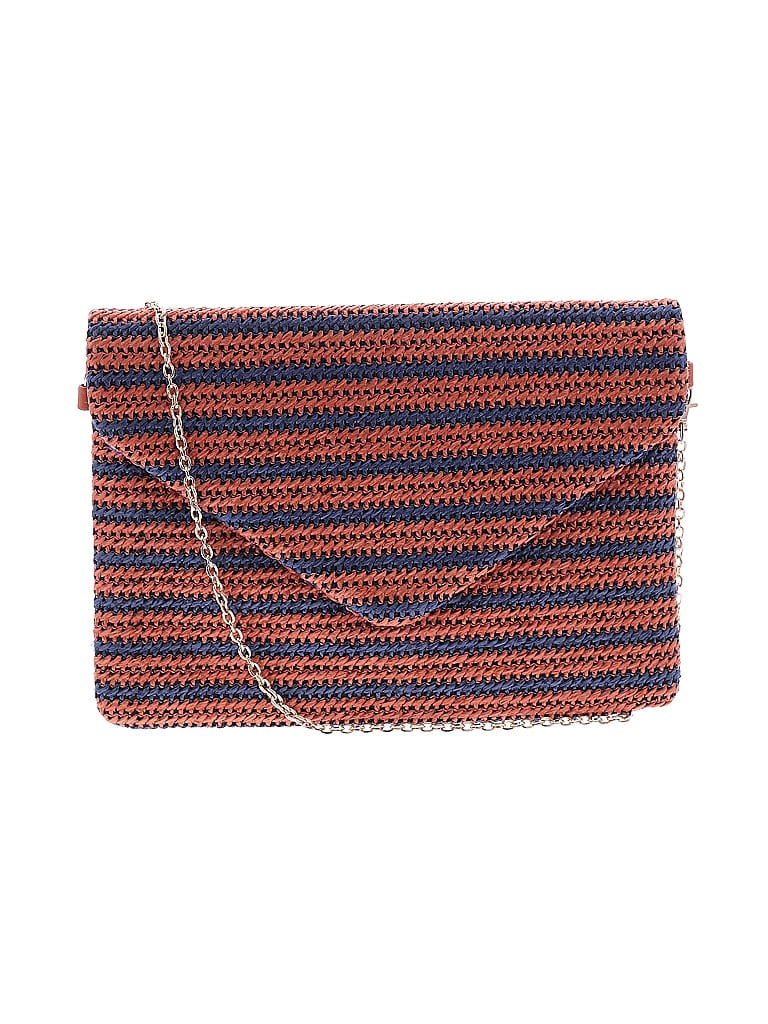 Urban Expressions Stripes Blue Orange Clutch One size - photo 1