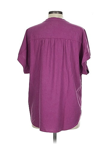 Xirena Short Sleeve Silk Top (view 2)