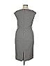 Jones Studio Houndstooth Gray Cocktail Dress Size 14 - photo 2