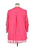 Chaus 100% Polyester Pink 3/4 Sleeve Blouse Size 2X - photo 2