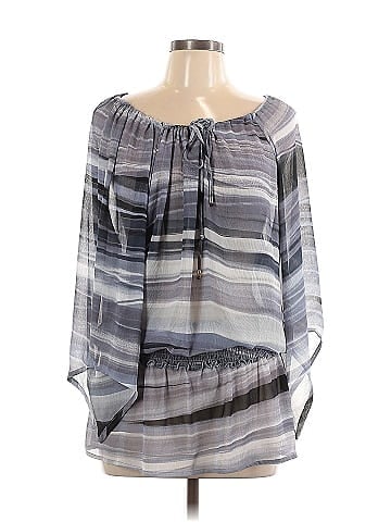 W Swim 3/4 Sleeve Blouse (view 1)