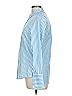 Nili Lotan 100% Cotton Stripes Blue Long Sleeve Button-Down Shirt Size L - photo 5
