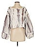 Pol Tie-dye Ivory Sweatshirt Size S - photo 1