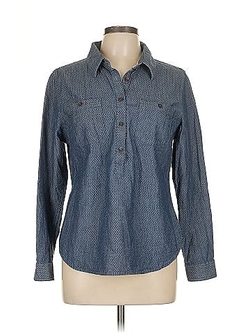 TOMS for Target Long Sleeve Button-Down Shirt (view 1)