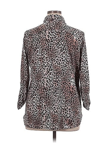 New York Laundry 3/4 Sleeve Blouse (view 2)