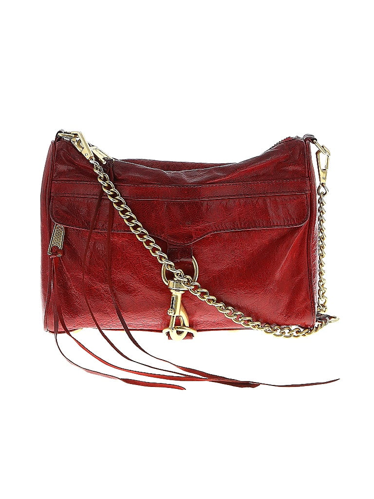 Rebecca Minkoff 100% Leather Red Leather Crossbody Bag One size - photo 1