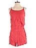 Splendid 100% Rayon Solid Red Romper Size XS - photo 1