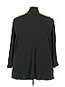 IMAN Solid Black Jacket Size 3X - photo 2