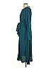 Tome 100% Polyester Teal Casual Dress Size 10 - photo 5