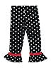 Counting Daisies Polka Dots Black Casual Pants Size 2T - photo 2