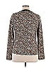 CARMiN Animal Print Brown Jacket Size 1X - photo 2