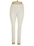 Charlotte Kellogg Solid Ivory Active Pants Size 14 - photo 1
