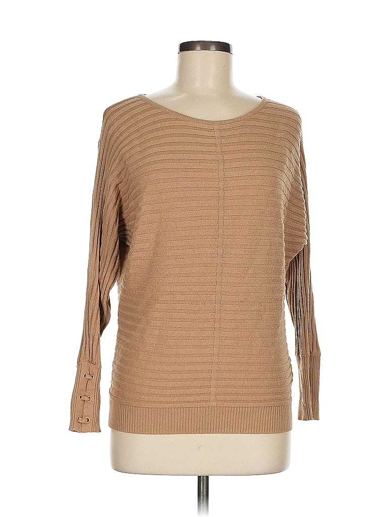IMAN Tan Pullover Sweater Size M - photo 1