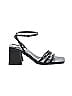 Free People 100% Leather Black Heels Size EU 38 1/2 - photo 1